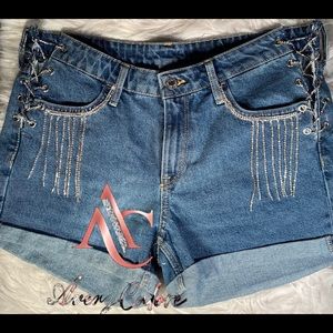 Diamond fringe shorts 🔗